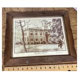 Jerry Thomas signed St. Louis art print 16" x 13ï¿½