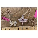2 NEW Betsey Johnson necklaces