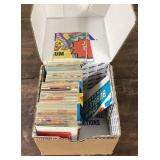 Box of Wacky Packages trading cards