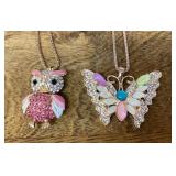 2 NEW Betsey Johnson necklaces