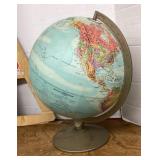 12" Replogle relief world globe