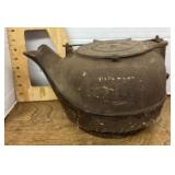 Cast iron tea kettle