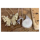 2 NEW Betsey Johnson necklaces