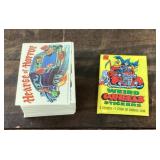 1980 Weird Wheels trading cards & stickers