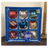 Shiny Brite Christmas ornaments