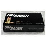 Sig Sauer 300 Black ammo 20 cartridges