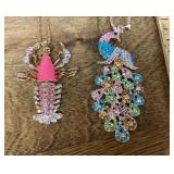 2 NEW Betsey Johnson necklaces