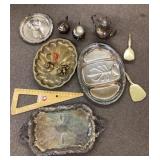 Lot of silver plate items