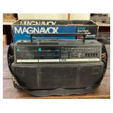 Magnavox D8300 dual deck stereo radio/cassette