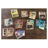 Group of trading cards