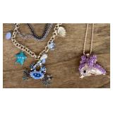 2 NEW Betsey Johnson necklaces