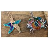 2 NEW Betsey Johnson necklaces