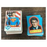 Superman trading cards & stickers