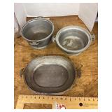 3 Guardian Service pans --no lids