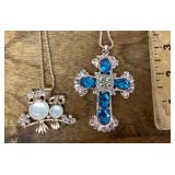 2 NEW Betsey Johnson necklaces