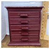 Metal storage cabinet 9" wide x 5" deep