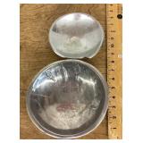 6" and 7" Nambe & Portmeiron bowls