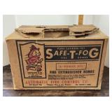 Safe-T-Fog fire extinguisher bombs