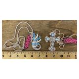 2 NEW Betsey Johnson necklaces