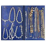 Costume jewelry necklaces