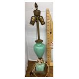 Vintage green lamp