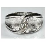 Joseph Esposito sterling silver ring