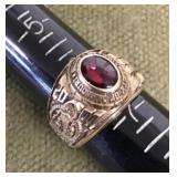 10k gold Boy Scout ring