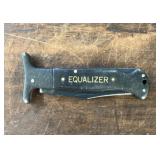 Equalizer pocket knife