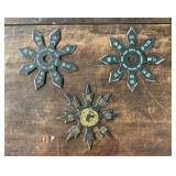 3 Chinese throwing stars