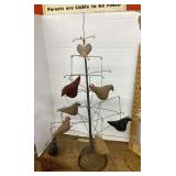 Wire bird tree