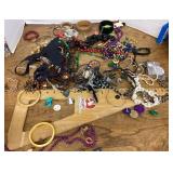 Lot of costume jewelry