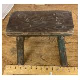 Small hand made stool
