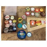 Collection of jar lids