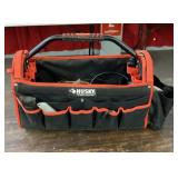 Husky tool bag with contents