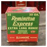 Full box of Remington 20 gauge shells