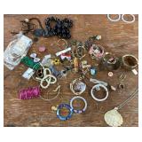 Group of costume jewelry
