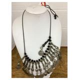 Foreign coin necklace