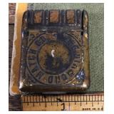 Diamond match Co. match safe with striker