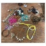 Lot of costume jewelry