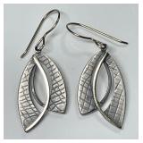 Megan Clark sterling silver 18k gold earrings