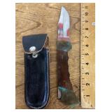 Folding knife plus sheath