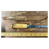 Rapala filet knife with leather sheath