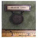 National Electric Light Company name badge