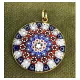 Millefiori pendant