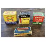 4 boxes of ammo --not full