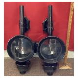 Outdoor carriage light fixtures