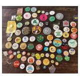 Group of pinback buttons