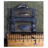 Baldwin piano fob made of lead