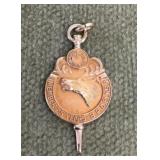 10k gold BPOE Elks Club pendant