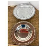 2 large serving plates